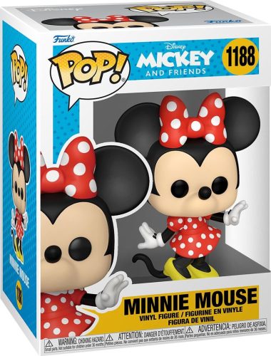 Mickey & Minnie Mouse Minnie Mouse Vinyl Figur 1188 Sberatelská postava standard