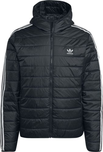 Adidas Pad Hooded Puff Zimní bunda černá