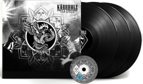 Kärbholz Herz & Verstand - Live in Köln 3-LP & DVD standard