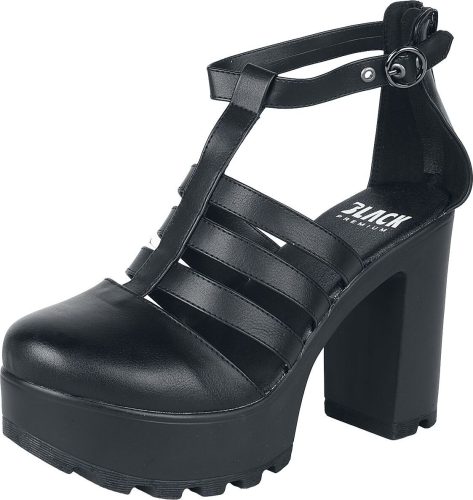 Black Premium by EMP Boty na podpatcích na platformě obuv černá