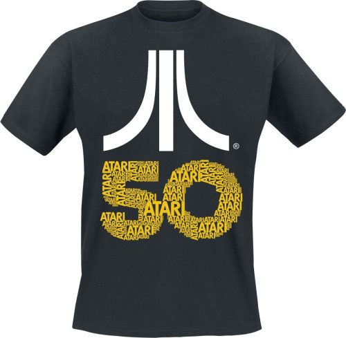 Atari 50th Anniversary Tričko černá