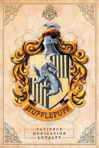 Harry Potter Hufflepuff plakát standard