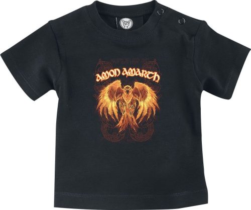 Amon Amarth Metal Kids - Burning Eagle detská košile černá