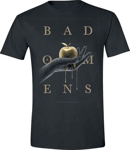 Bad Omens Hand Tričko černá