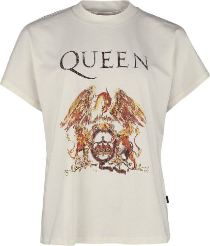 Queen Noisy May - Crest Dámské tričko šedobílá