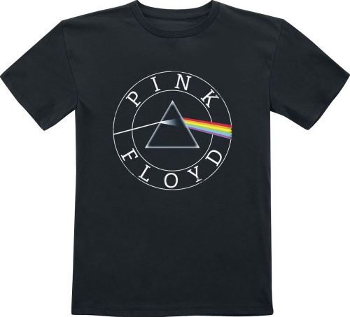 Pink Floyd Prism Circle Logo detské tricko černá