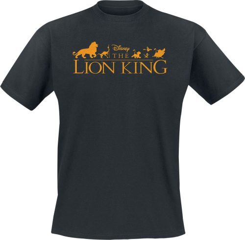 The Lion King Film - Logo Tričko černá