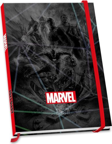 Marvel Comics A5 Tischkalender 2023 Stolní kalendář vícebarevný