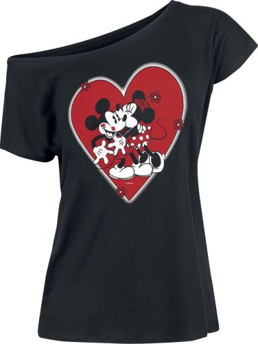 Mickey & Minnie Mouse Together Dámské tričko černá