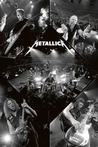 Metallica Live plakát vícebarevný