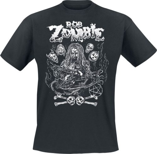 Rob Zombie Crossed 33 Tričko černá