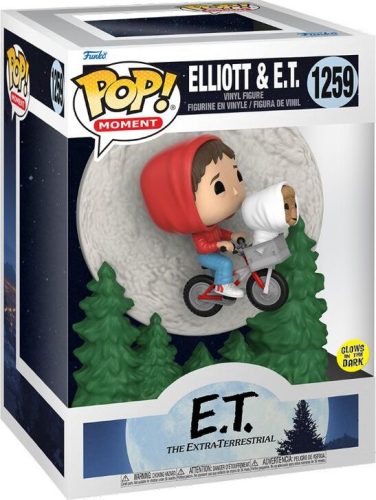 E.T. - Der Ausserirdische Vinylová figurka č. 1259 Elliot and E.T. flying (Pop Moment) (svítí v tmě) Sberatelská postava standard