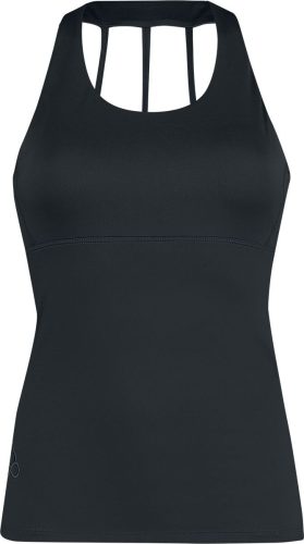 EMP Special Collection Černý top Sport and Yoga s detailem na zádech Dámský top černá