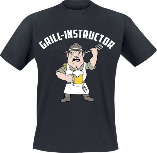 Food Grill-Instructor Tričko černá