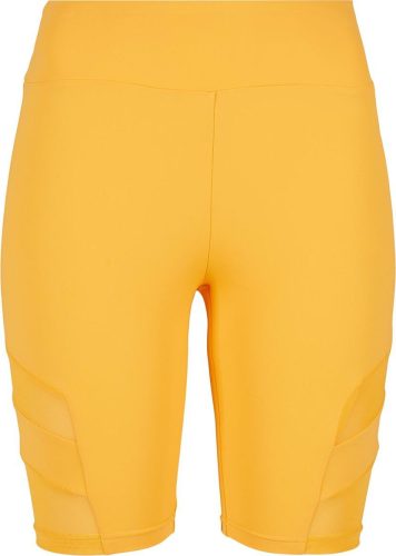Urban Classics Dámské AOP cyklošortky Dámské šortky žlutá