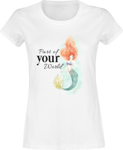Ariel - Malá mořská víla Part Of Your World Dámské tričko bílá