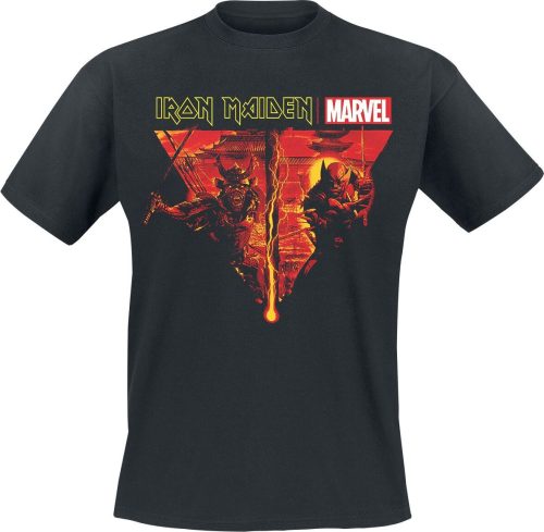 Iron Maiden Iron Maiden x Marvel Collection - Warrior Wolverine Tričko černá