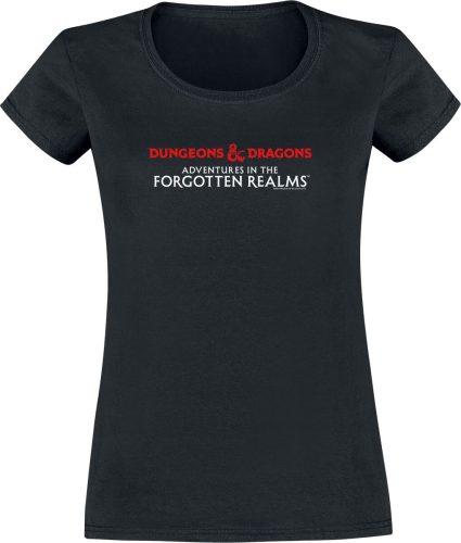 Dungeons and Dragons Forgotten Realms Dámské tričko černá
