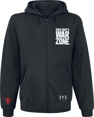 Call Of Duty Warzone Mikina s kapucí na zip černá