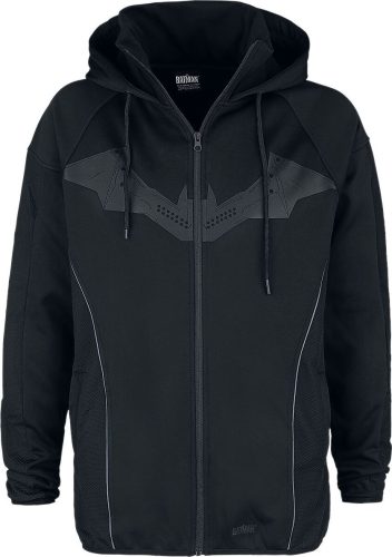 Batman Logo Mikina s kapucí na zip černá