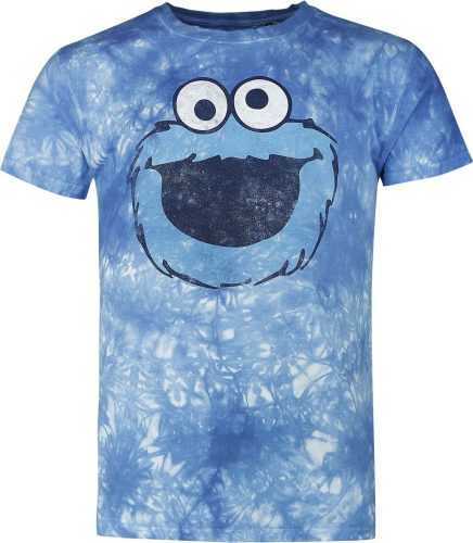 Sesame Street Cookie Monster - Face Tričko vícebarevný