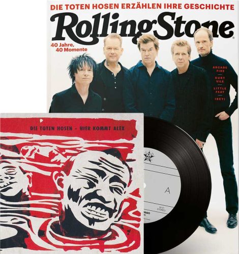 Die Toten Hosen Rolling Stone 05/22 inkl. 7-Inch-Vinyl-Single Magazin vícebarevný