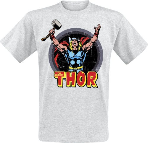 Thor Comic Cover Tričko šedá