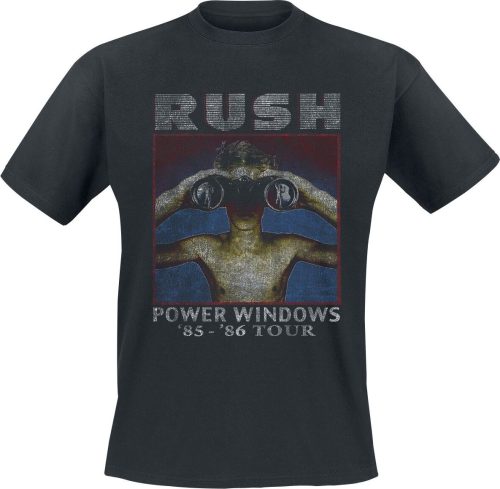 Rush Rush Power Windows Tričko černá