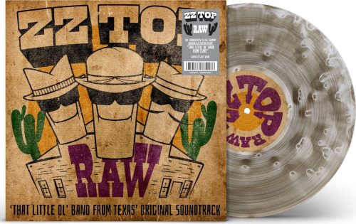 ZZ Top RAW (That little ol' Band from Texas' original Soundtrack) LP barevný