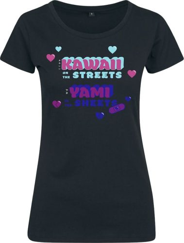 Zábavné tričko Yami Kawaii Dámské tričko černá