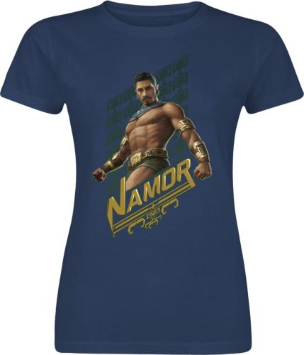 Black Panther Wakanda Forever - Namor Dámské tričko modrá