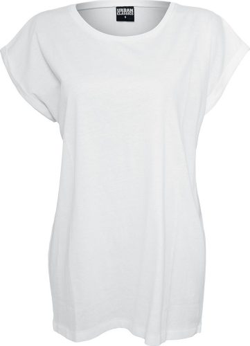 Urban Classics Ladies Extended Shoulder Tee Dámské tričko bílá