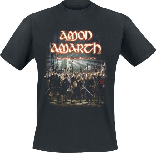 Amon Amarth Great Heathen Army Tričko černá