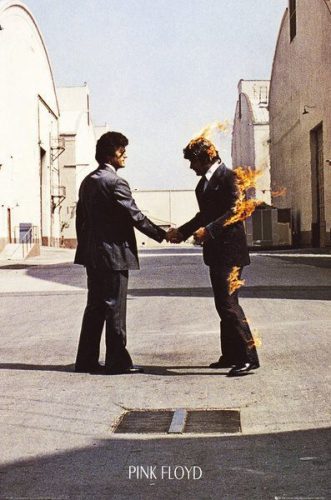 Pink Floyd Wish You Were Here plakát vícebarevný