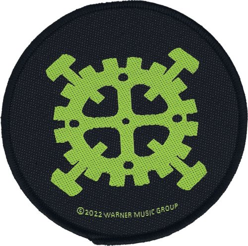 Type O Negative Gear Logo nášivka cerná/zelená