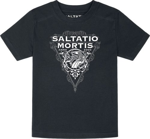 Saltatio Mortis Metal-Kids - Dragon Triangle detské tricko černá