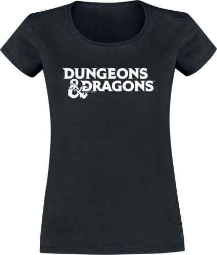 Dungeons and Dragons Logo Dámské tričko černá