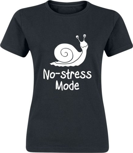 Tierisch No-Stress Mode Dámské tričko černá