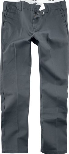 Dickies Slim Fit Work Pant WE872 Bavlnené kalhoty charcoal