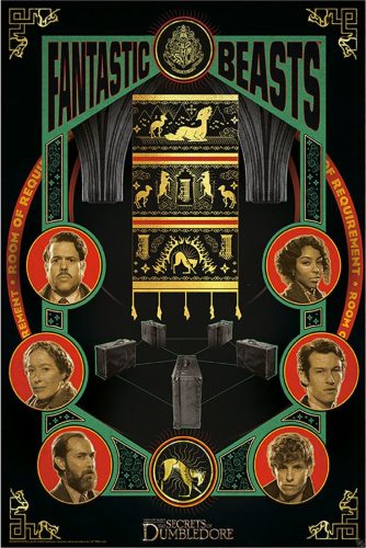 Fantastic Beasts Fantastic Beasts 3 - Film Poster plakát vícebarevný