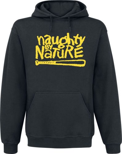 Naughty by Nature Yellow Classic Mikina s kapucí černá