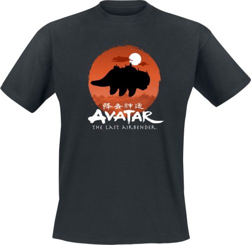 Avatar - The Last Airbender Appa Tričko černá