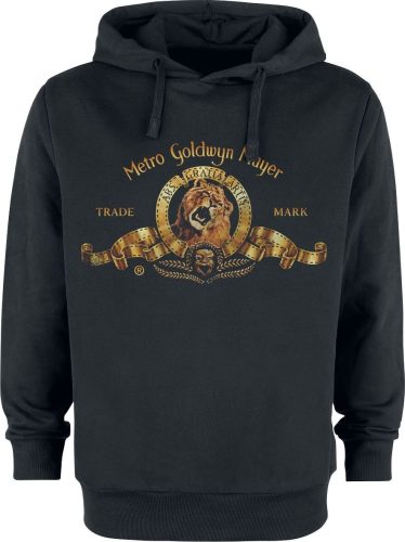 Metro-Goldwyn-Mayer MGM - Logo Mikina s kapucí černá