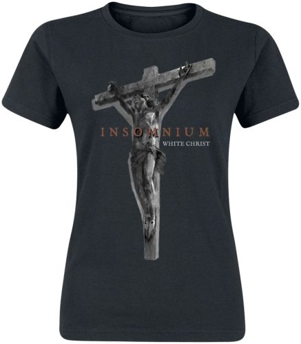 Insomnium White Christ Dámské tričko černá