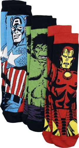 Avengers Avengers Assemble Ponožky vícebarevný