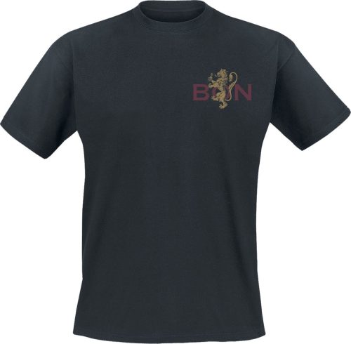 Bon Scott Lion Crest Tričko černá