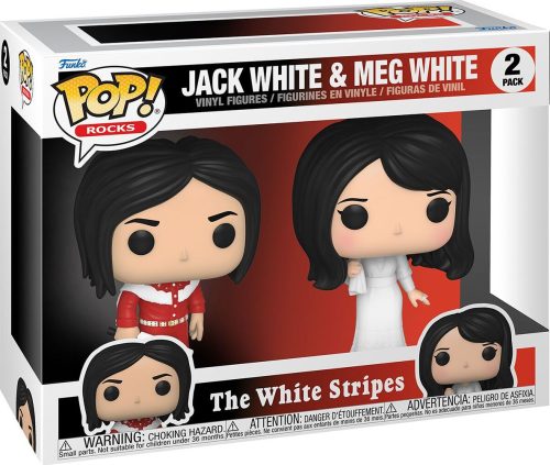 The White Stripes Jack White & Meg White Rocks - 2 Pack Vinyl Figur Sberatelská postava standard