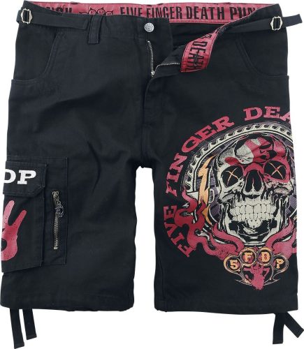 Five Finger Death Punch EMP Signature Collection Cargo kraťasy černá
