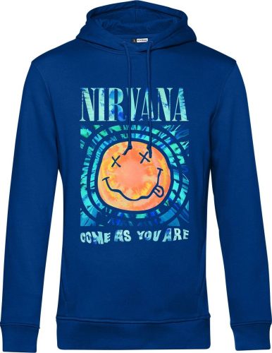 Nirvana Abstract Water Mikina s kapucí modrá