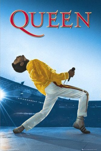 Queen Wembley plakát vícebarevný